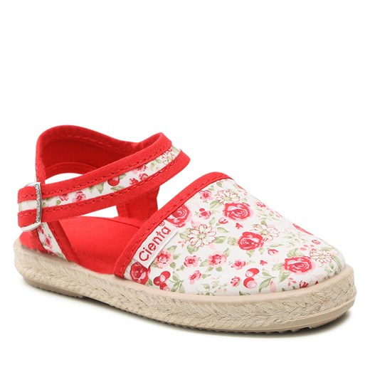 Espadryle Cienta 40029 Rojo 02 ze sklepu eobuwie.pl w kategorii Sandały dziecięce - zdjęcie 158868964