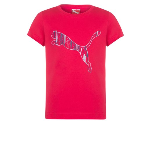 Puma FUN Koszulka sportowa virtual pink zalando rozowy abstrakcyjne wzory