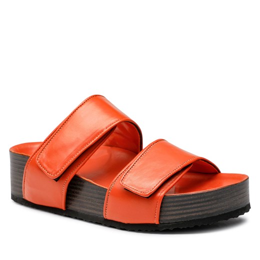 Klapki Gino Rossi 22SS07 Orange Gino Rossi dostępne inne rozmiary eobuwie.pl