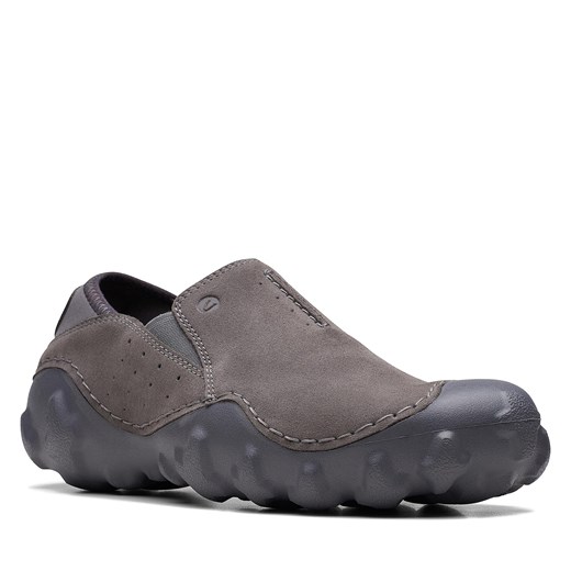 Półbuty Clarks Mokolite Easy 26171784 Grey Suede Clarks dostępne inne rozmiary okazja eobuwie.pl