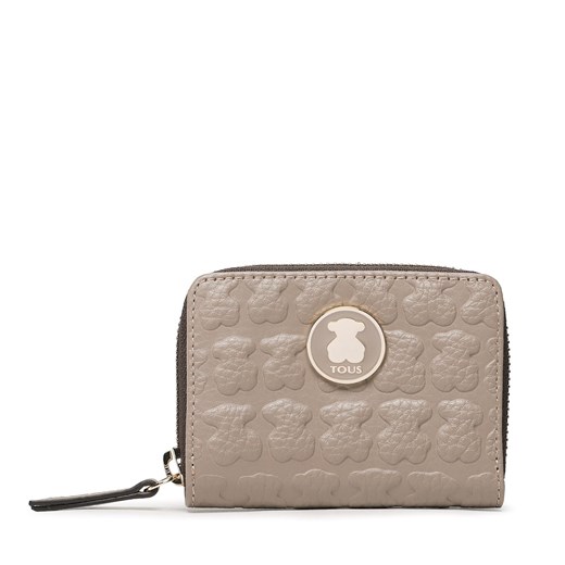 Mały Portfel Damski TOUS Monedero M. Sherton 2001145147 Taupe Tous one size eobuwie.pl