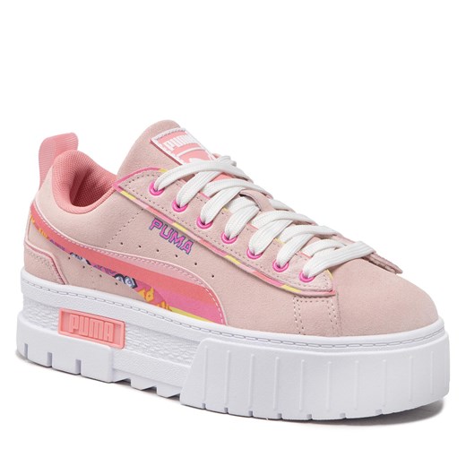 Sneakersy Puma Mayze Breaking News Wns 387141 01 Chalk Pink Puma dostępne inne rozmiary promocja eobuwie.pl