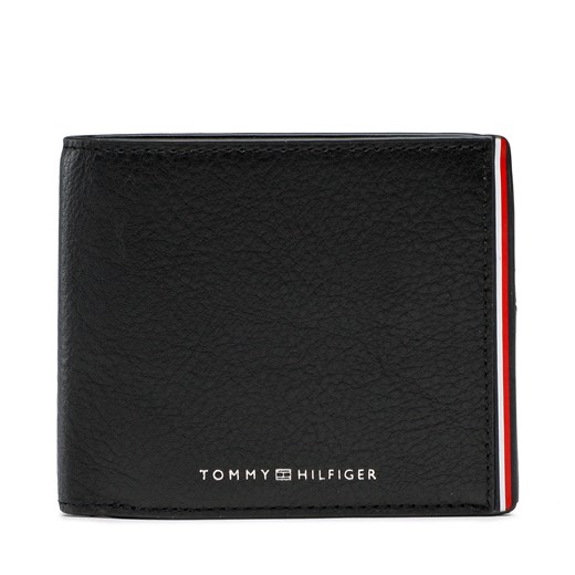 Duży Portfel Męski Tommy Hilfiger Th Corporate Flap & Coin Wallet AM0AM10970 BDS Tommy Hilfiger dostępne inne rozmiary wyprzedaż eobuwie.pl