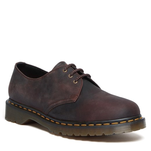 Glany Dr. Martens 1461 Waxed Chestnut brown Dr. Martens 40 okazja eobuwie.pl