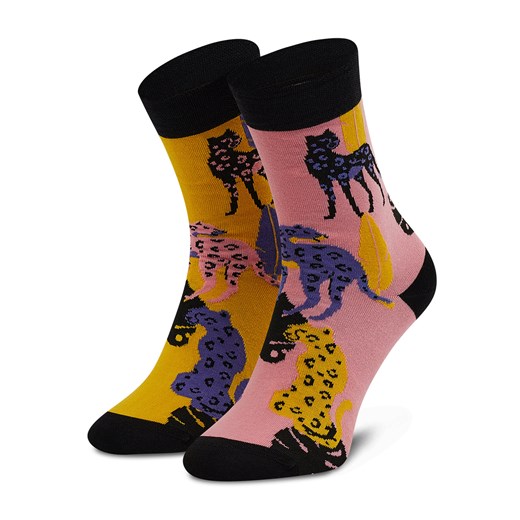 Skarpety wysokie unisex Cup of Sox Wild Socks Pantery Cup Of Sox dostępne inne rozmiary eobuwie.pl