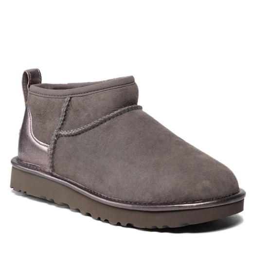 Buty Ugg W Classic Ultra Mini Shine 1123634 Chrc dostępne inne rozmiary okazja eobuwie.pl