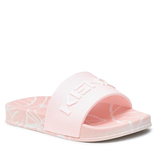 Klapki Kenzo Kids K59033 Pale Pink 454 Kenzo Kids dostępne inne rozmiary promocyjna cena eobuwie.pl
