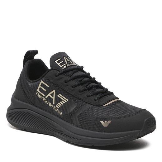 Sneakersy EA7 Emporio Armani X8X127 XK305 M701 Triple Black/Gold 41 wyprzedaż eobuwie.pl