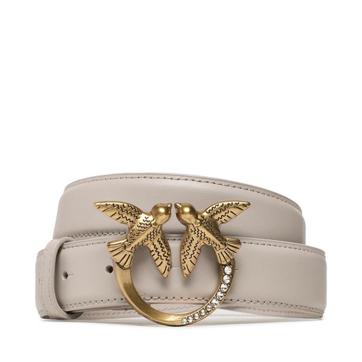 Pasek Damski Pinko Love Berry H3 Belt PE 23 PLT01 100125 A0GY Grey I30Q Pinko dostępne inne rozmiary eobuwie.pl