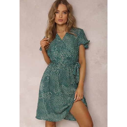 Zielona Sukienka Oreithonia ze sklepu Renee odzież w kategorii Sukienki - zdjęcie 158968770