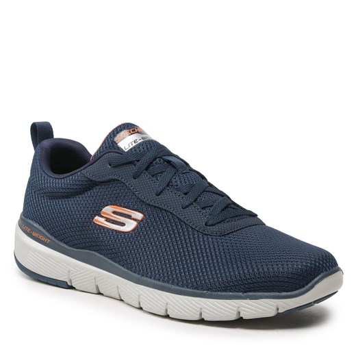 Sneakersy Skechers Base Line 232073/NVBL Navy/Blue Skechers dostępne inne rozmiary promocyjna cena eobuwie.pl