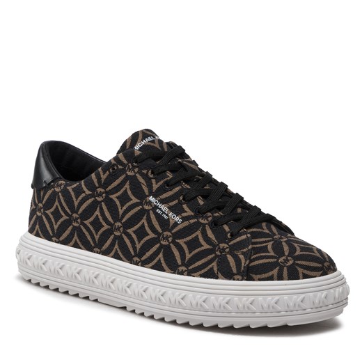 Sneakersy MICHAEL KORS KIDS Grove Lace Up 43F2GVFS1Y Husk Multi Michael Michael Kors 40 wyprzedaż eobuwie.pl