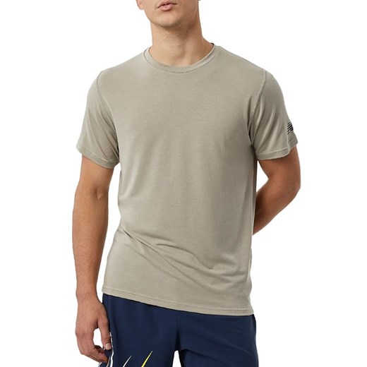 Koszulka New Balance MT23059AL - szara ze sklepu streetstyle24.pl w kategorii T-shirty męskie - zdjęcie 158983394