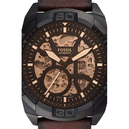 Fossil zegarek męski kolor czarny Fossil ONE ANSWEAR.com