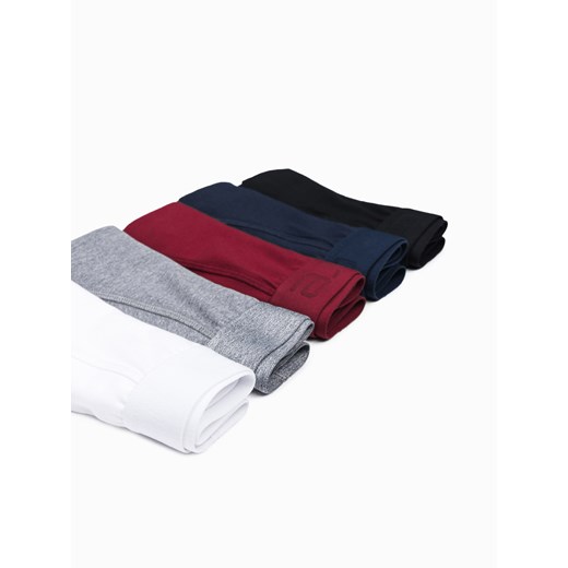 Bokserki męskie bawełniane 5-pak - mix U243 XL ombre