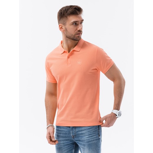 Zestaw koszulek męskich polo z dzianiny pique 3-pak - mix V14 Z28 M ombre