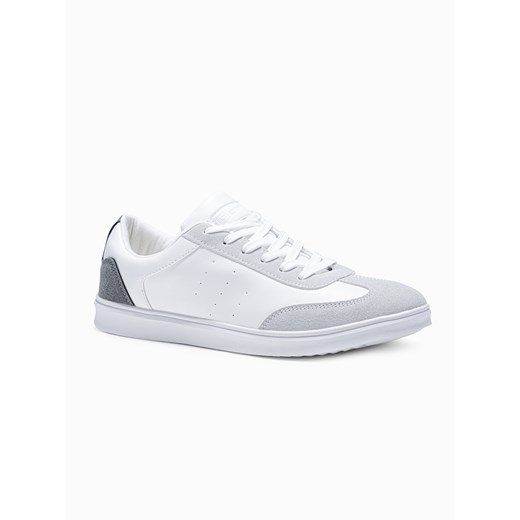 Buty męskie trampki OLDSCHOOL - białe V3 T373 40 ombre