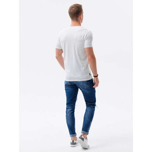 T-shirt męski Ombre z krótkimi rękawami