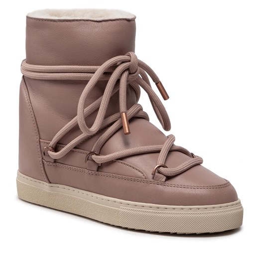 Buty Inuikii Nappa Wedge 70203-087 Brownrose Inuikii 39 okazyjna cena eobuwie.pl