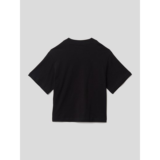 T-shirt z bawełny z nadrukiem z logo Nike 140 okazyjna cena Peek&Cloppenburg 