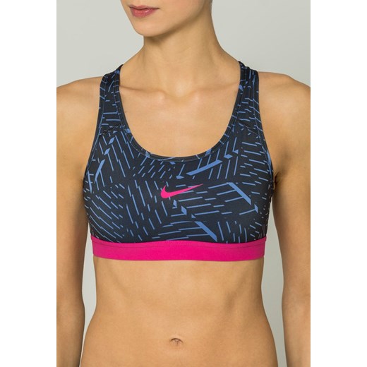 Nike Performance PRO CLASSIC BASH Biustonosz sportowy polar/anthracite/hot pink zalando brazowy klasyczny
