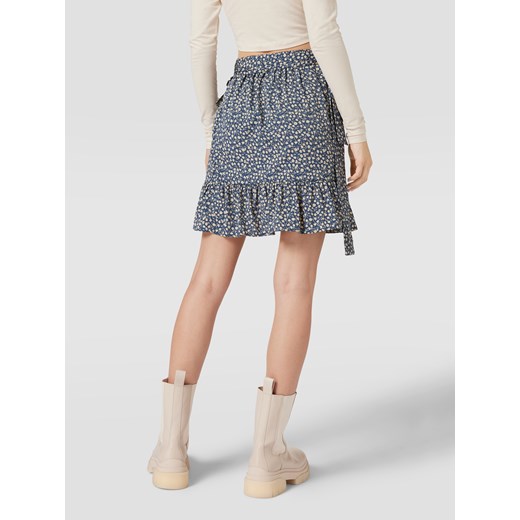 Spódnica mini w stylu kopertowym model ‘ONLOLIVIA AOP WRAP SKIRT’ XL okazja Peek&Cloppenburg