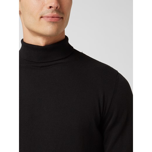 Sweter z wywijanym kołnierzem z bawełny ekologicznej model ‘Parcusman’ Matinique L okazyjna cena Peek&Cloppenburg 