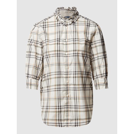 Bluzka w szkocką kratę Polo Ralph Lauren 36 Peek&Cloppenburg wyprzedaż