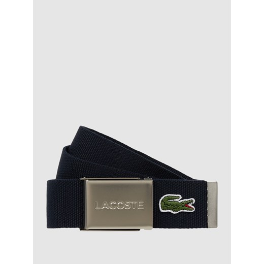 Pasek ze skóry Lacoste 100 promocja Peek&Cloppenburg