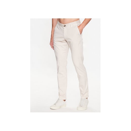 JOOP! Jeans Spodnie materiałowe 30036556 Biały Modern Fit 35_32 okazja MODIVO