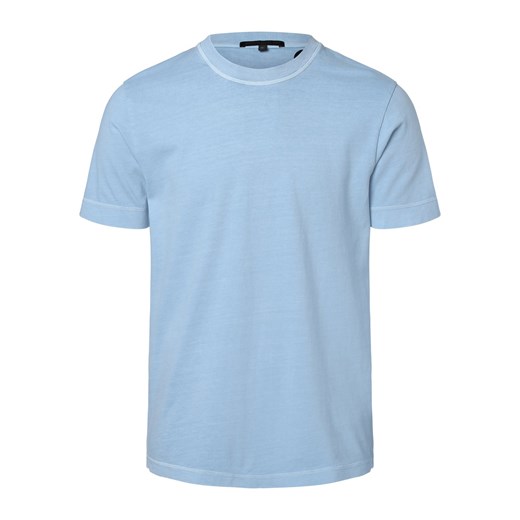 Drykorn T-shirt męski Mężczyźni Bawełna jasnoniebieski jednolity ze sklepu vangraaf w kategorii T-shirty męskie - zdjęcie 159081153