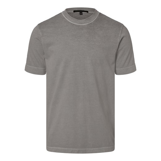 Drykorn T-shirt męski Mężczyźni Bawełna szary jednolity Drykorn S vangraaf