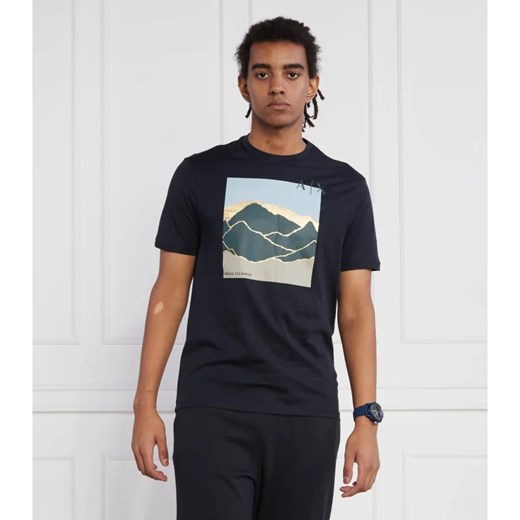 T-shirt męski Armani Exchange bawełniany 