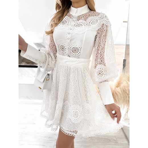 Sukienka biała Harper Butik Lalala M butiklalala