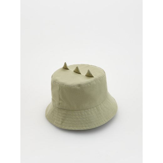 Reserved - Kapelusz bucket hat - oliwkowy ze sklepu Reserved w kategorii Czapki dziecięce - zdjęcie 159091290