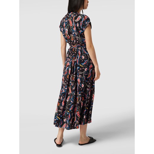Sukienka midi z ukośnie skrojonymi rękawami model ‘Paisley’ 36 Peek&Cloppenburg 