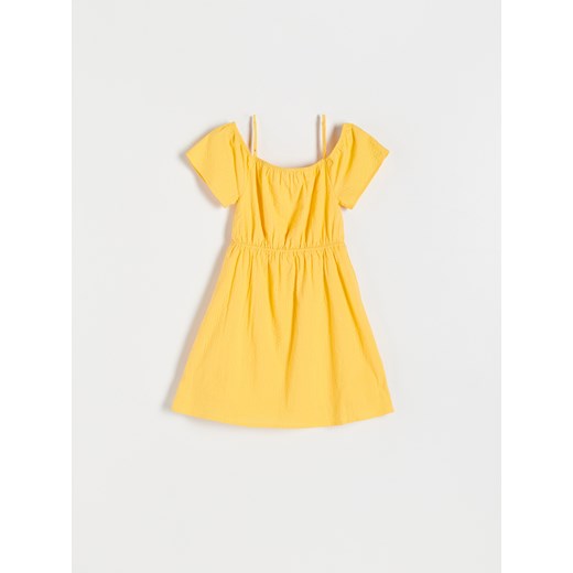 Sukienka dziewczęca Reserved żółta 