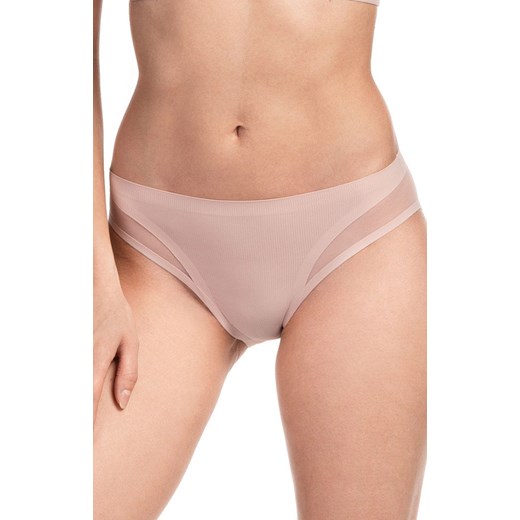 Beżowe figi damskie bikini L-POL5026BI-06, Kolor beżowy, Rozmiar L, LAMA ze sklepu Intymna w kategorii Majtki damskie - zdjęcie 159101150