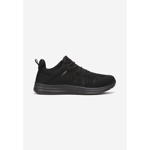 Czarne Buty Sportowe na Płaskiej Podeszwie z Cholewką przed Kostkę Izzabelle ze sklepu born2be.pl w kategorii Buty sportowe męskie - zdjęcie 159117050