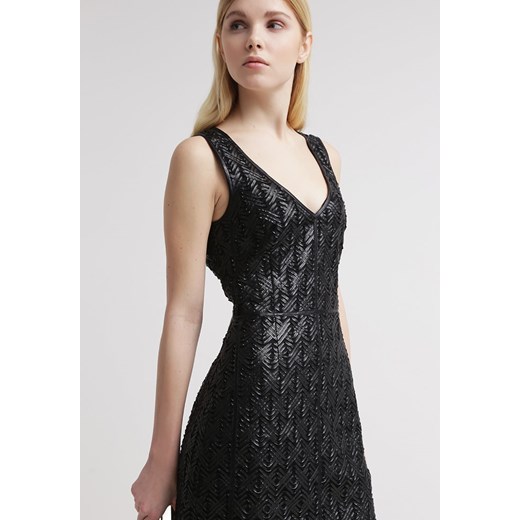 Supertrash DAIRED Sukienka koktajlowa black zalando bezowy Odzież