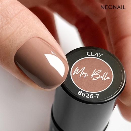Lakier hybrydowy 7,2 ml - Clay - NEONAIL x Mrs Bella Neonail one size okazyjna cena NeoNail