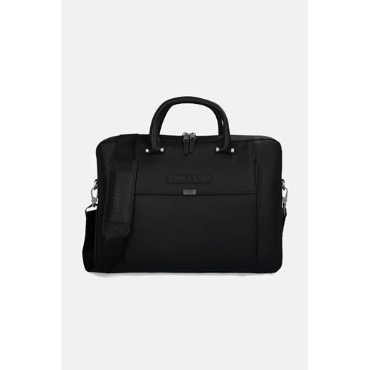 Czarna Torba na Laptopa Rohan ze sklepu Lancerto S.A. w kategorii Torby na laptopa - zdjęcie 159129780