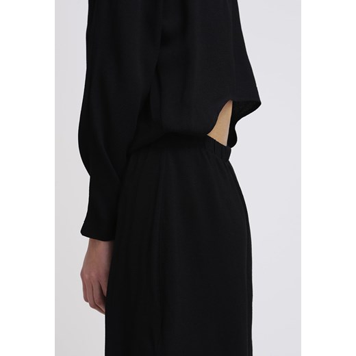Samsøe & Samsøe KELLY Sukienka koszulowa black zalando  krótkie