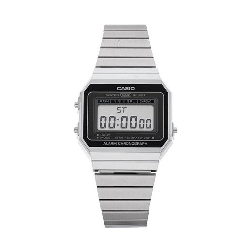 Zegarek Casio Vintage A700WE-1AEF Silver Casio one size eobuwie.pl