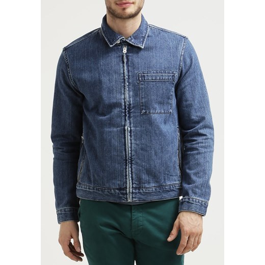 Paul Smith Jeans Kurtka jeansowa blue zalando niebieski długie