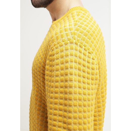 Paul Smith Jeans JUMPER Sweter gelb zalando  długie