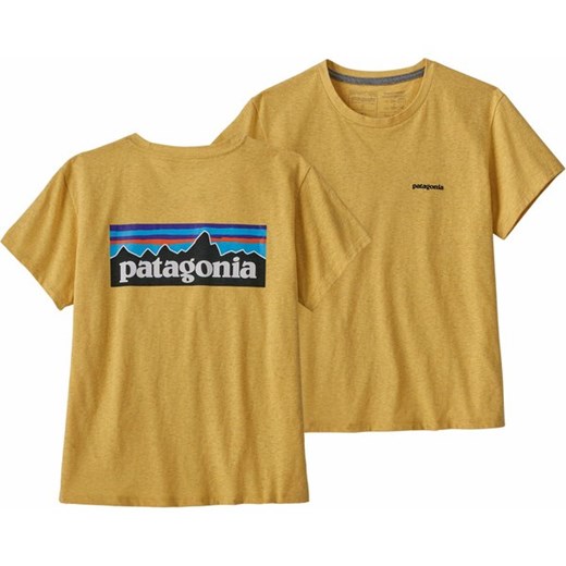 Koszulka damska P-6 Logo Responsibili-Tee Patagonia ze sklepu SPORT-SHOP.pl w kategorii Bluzki damskie - zdjęcie 159162163