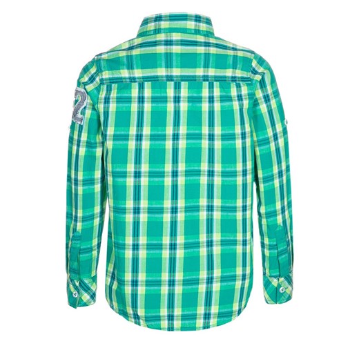 Ebound Koszula green/blue zalando turkusowy bawełna