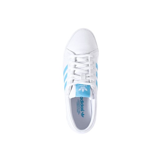 adidas Originals ADRIA PS 3S Tenisówki i Trampki white/bright cyan zalando bialy okrągłe