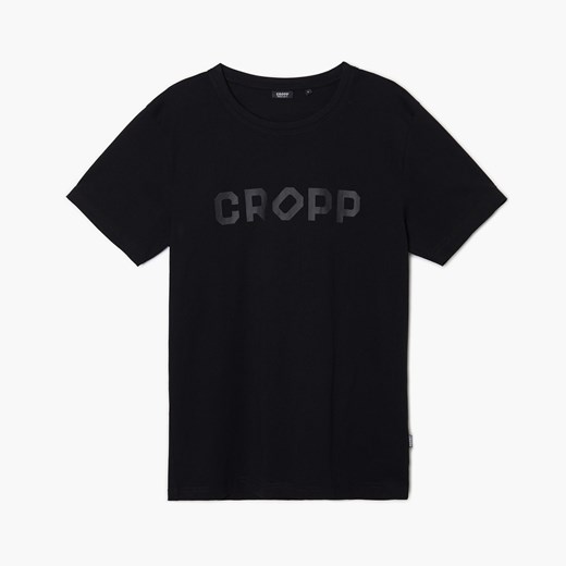 Cropp - Koszulka z nadrukiem Cropp - Czarny Cropp L Cropp